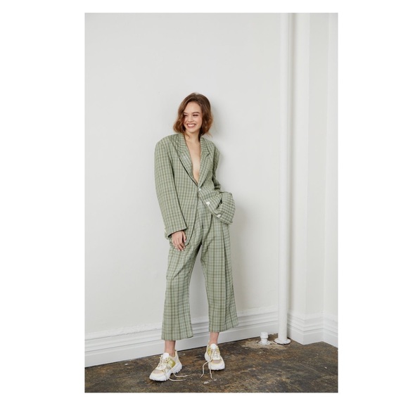 NWT | 310MOOD White Puzzle JOMO Blazer - Picture 3 of 7